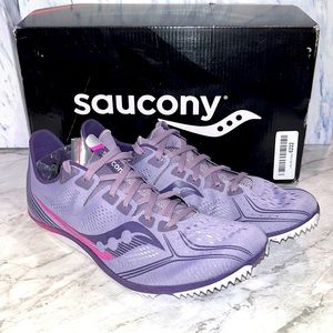 NEW Saucony endorphin 3 distance track shoe dusk 11